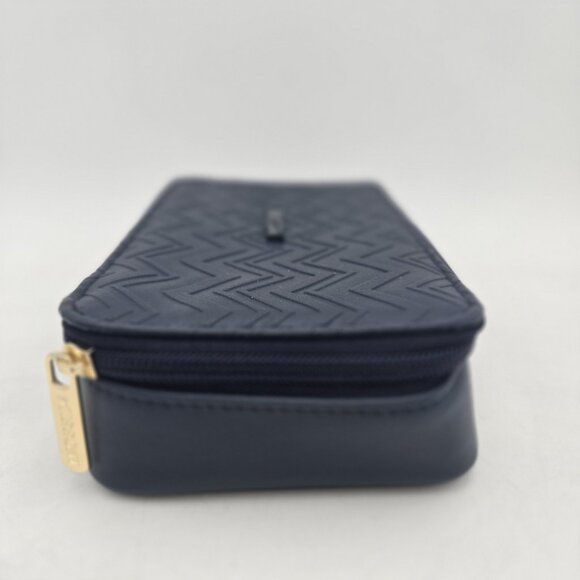 NWOT Missoni Exclusive Delta One Travel Case Blue Wave Zippered Navy Set Of Four - Picture 6 of 9